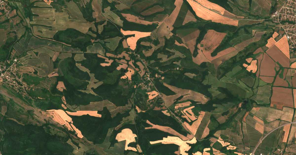 Satellitenkarte von Dǎben