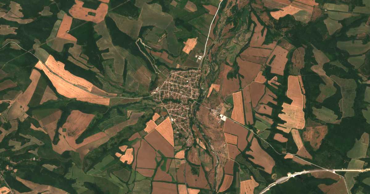 Satellitenkarte von Dermanci