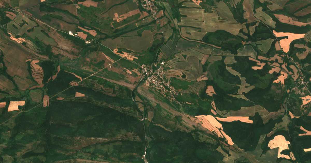Satellitenkarte von Rumjancevo