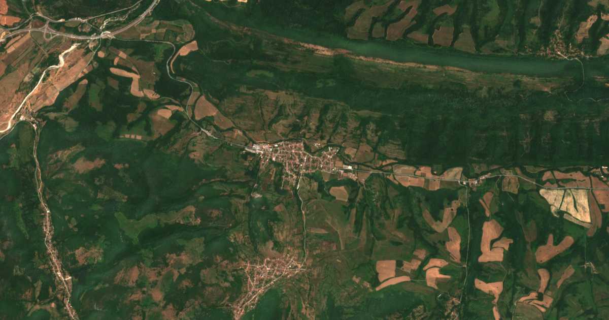 Satellitenkarte von Bǎlgarski Izvor