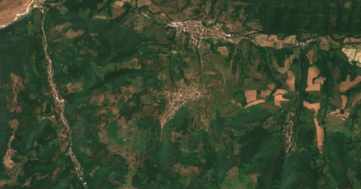 Satellitenkarte von Galata