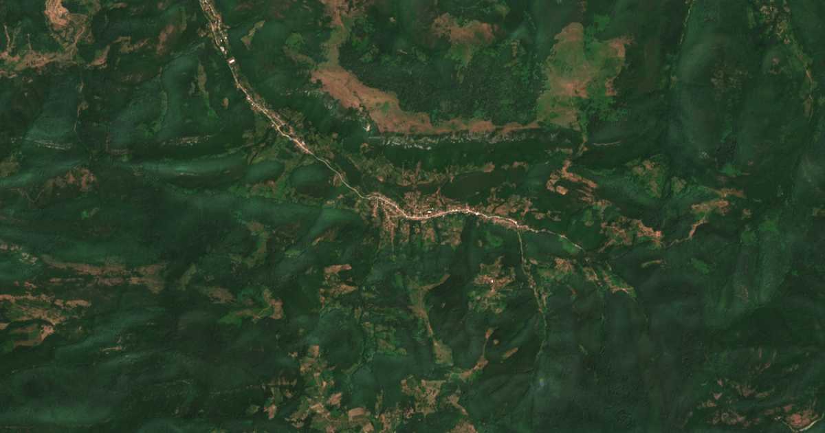 Satellitenkarte von Glogovo