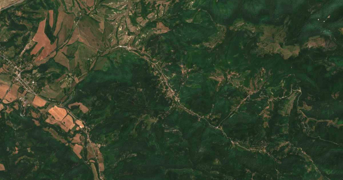 Satellitenkarte von Goljam Izvor