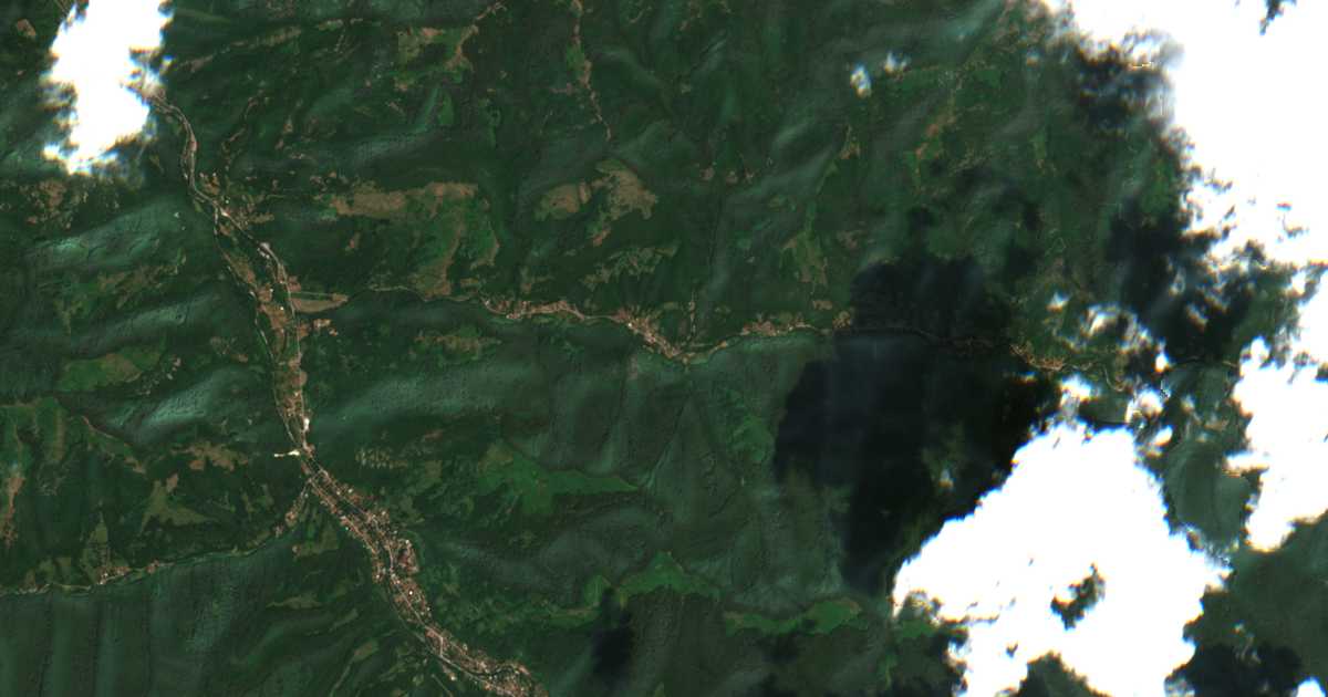 Satellitenkarte von Vasiljovo
