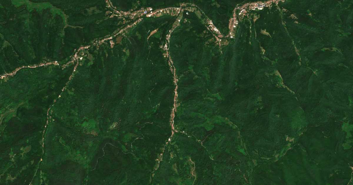 Satellitenkarte von Balkanec