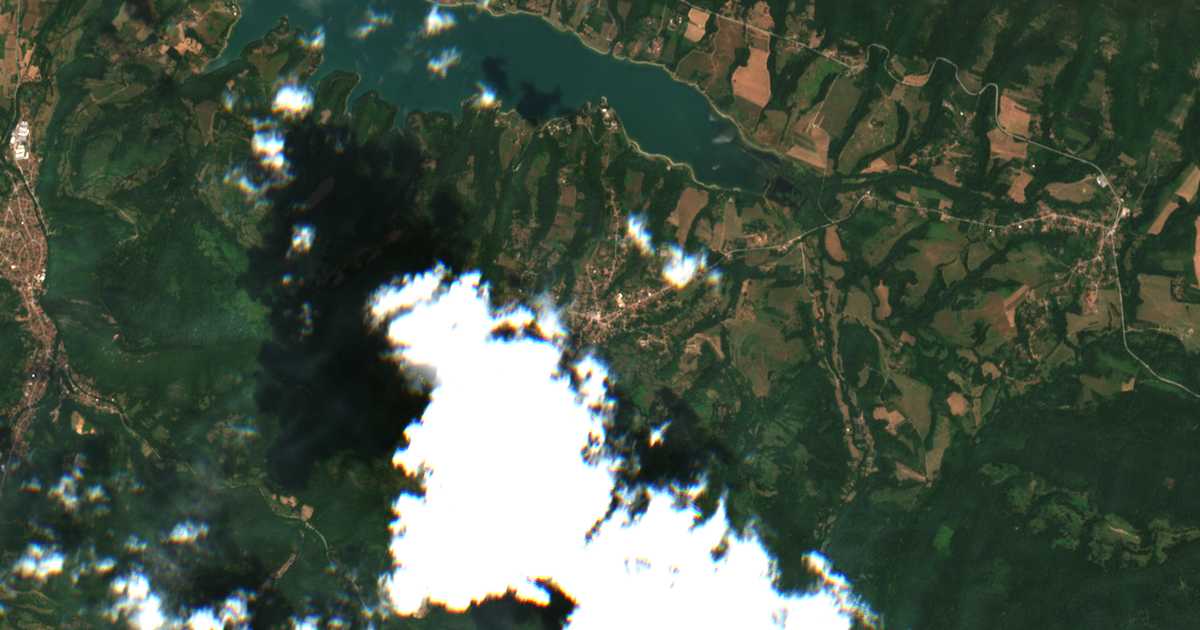 Satellitenkarte von Goljama Željazna