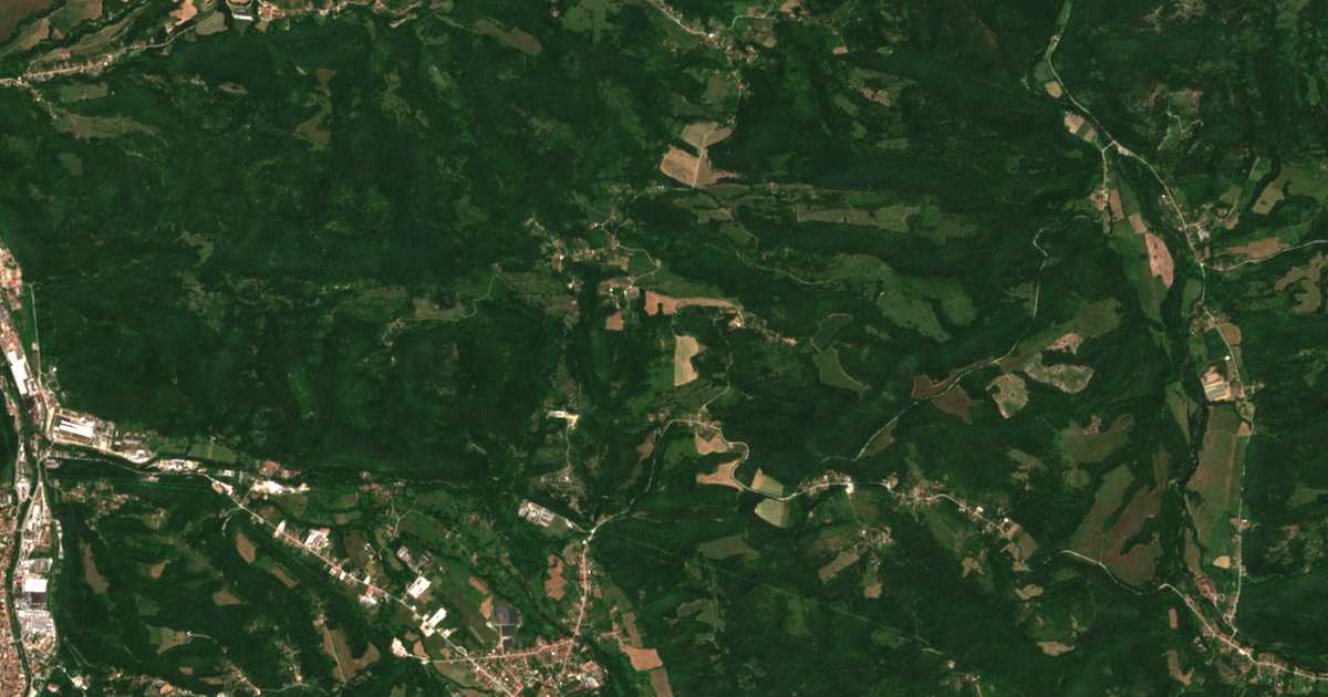 Satellitenkarte von Patreško