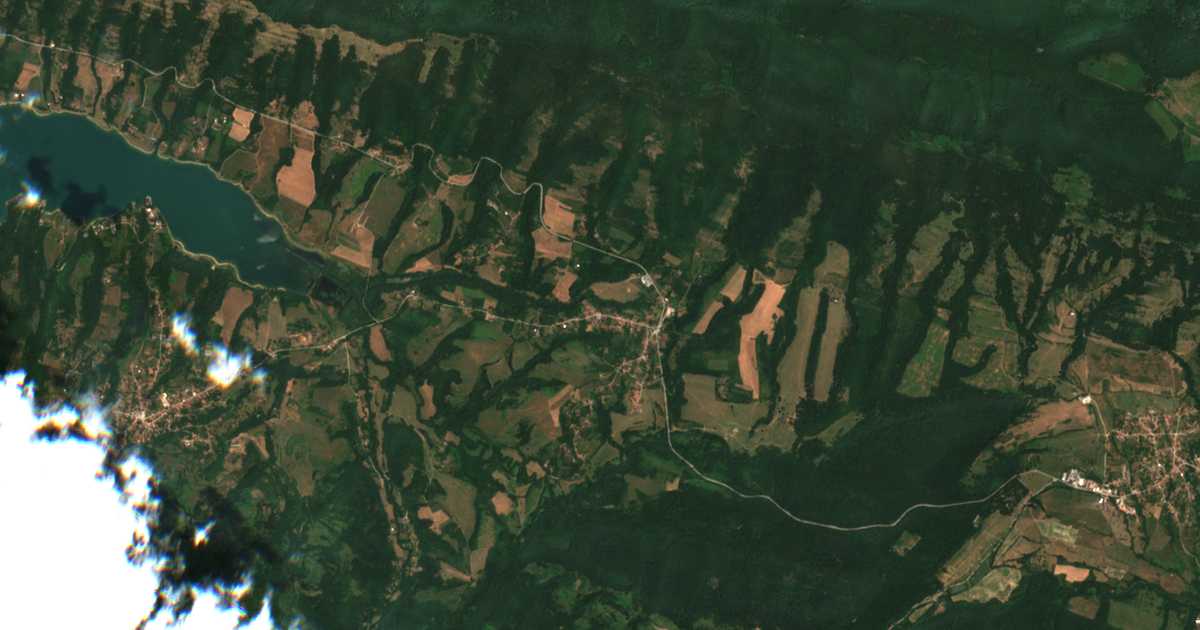 Satellitenkarte von Staro Selo