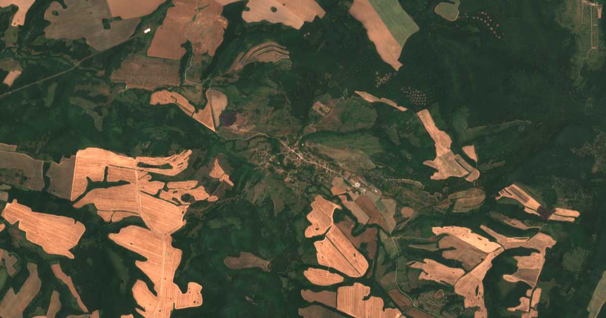 Satellitenkarte von Katunec