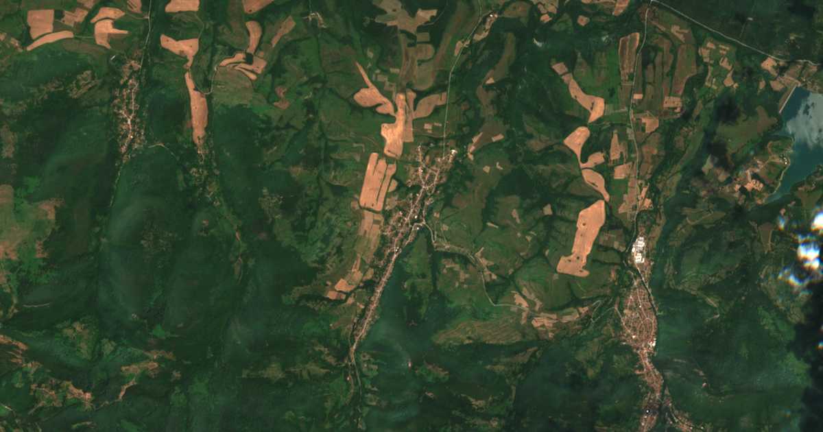 Satellitenkarte von Kirčevo
