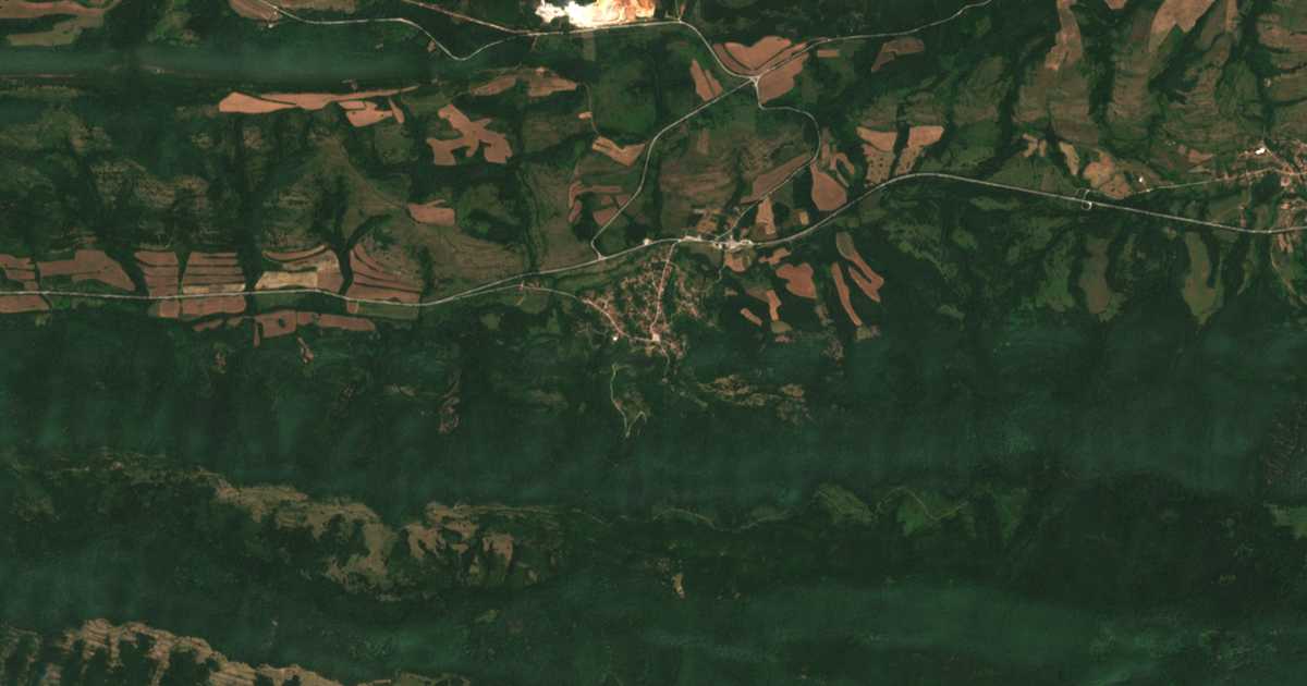 Satellitenkarte von Mikre