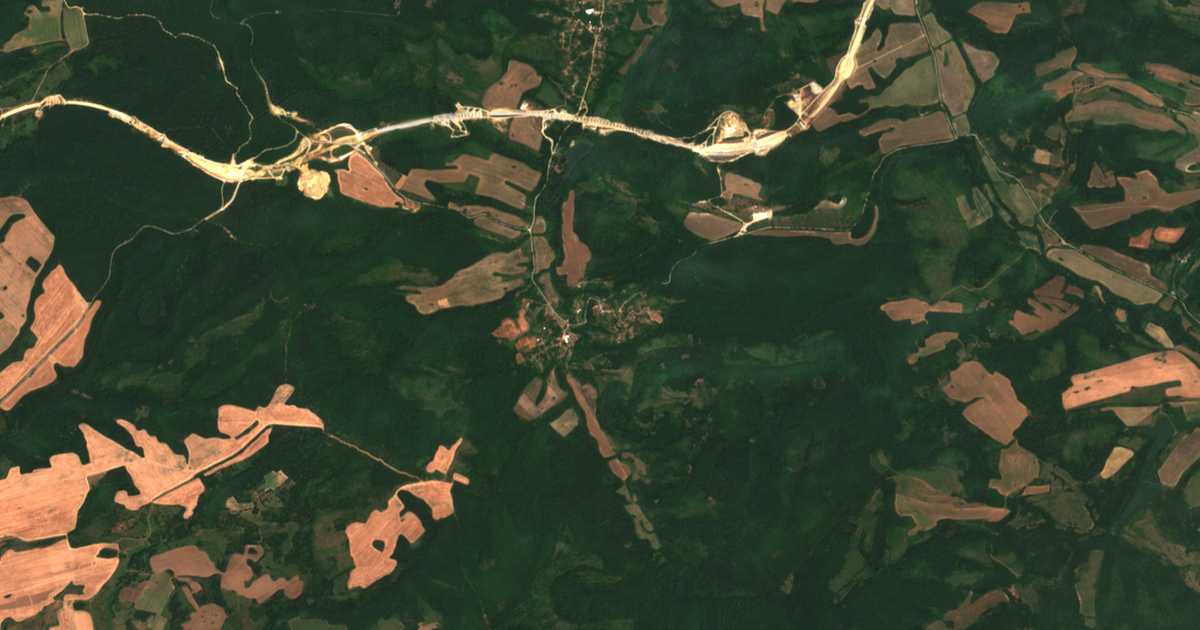 Satellitenkarte von Orlyane