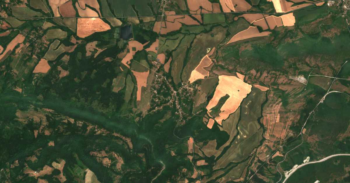 Satellitenkarte von Dobrevci