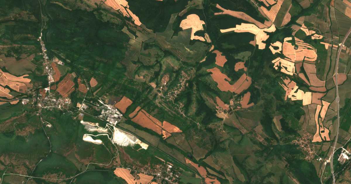 Satellitenkarte von Goljama Brestnica