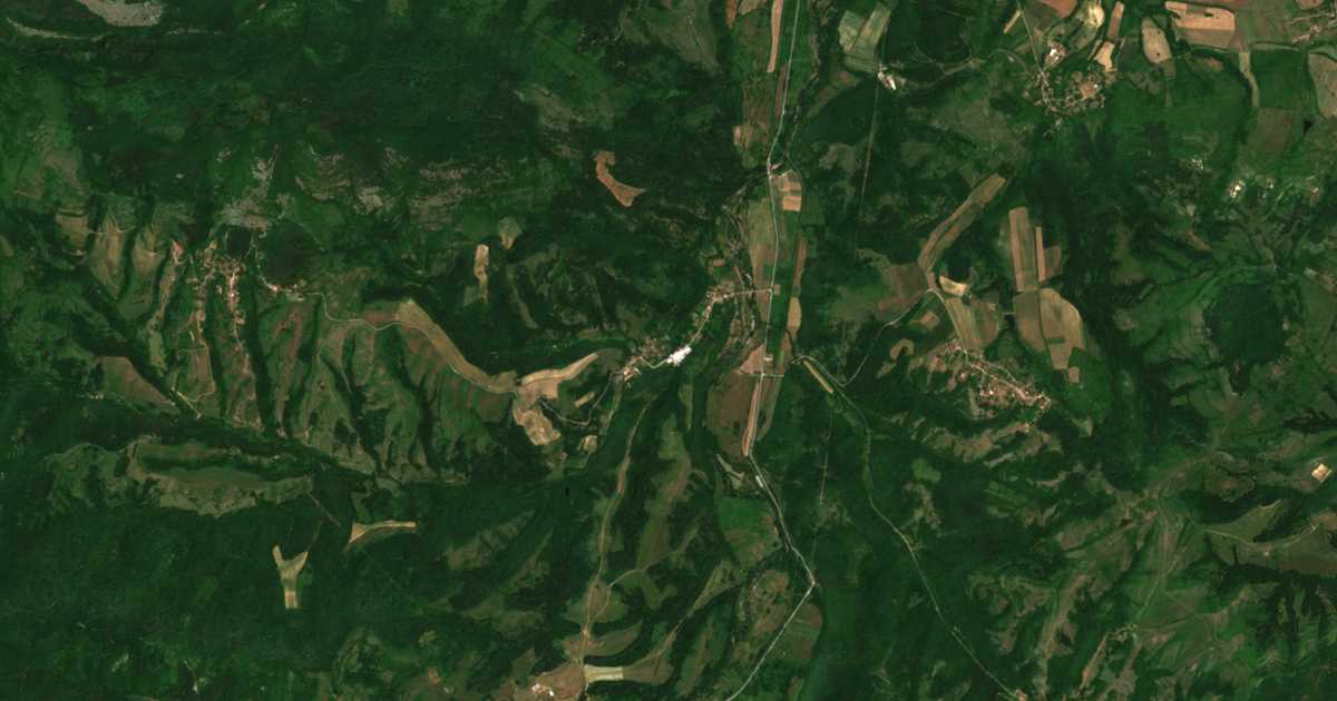 Satellitenkarte von Komarevo