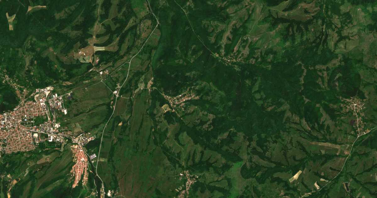 Satellitenkarte von Mezdreja
