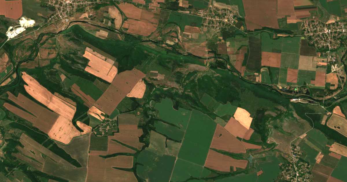Satellitenkarte von Beli breg