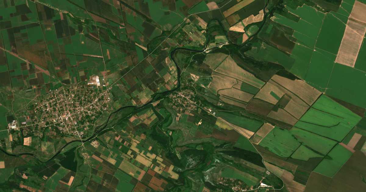 Satellitenkarte von Beli Brod