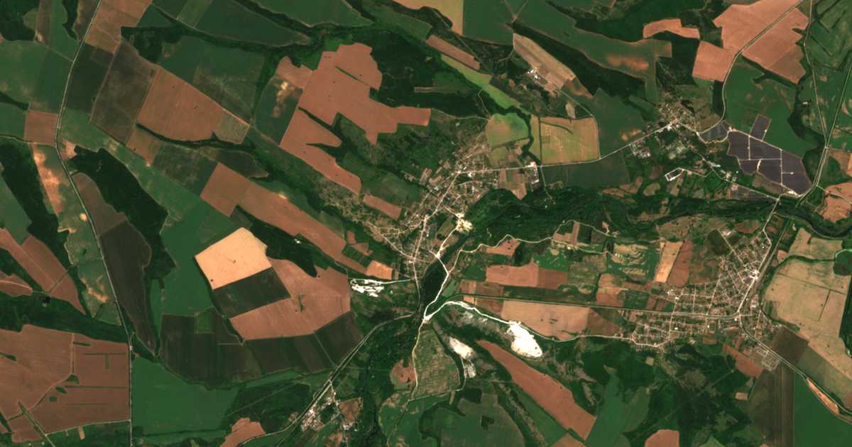 Satellitenkarte von Erden