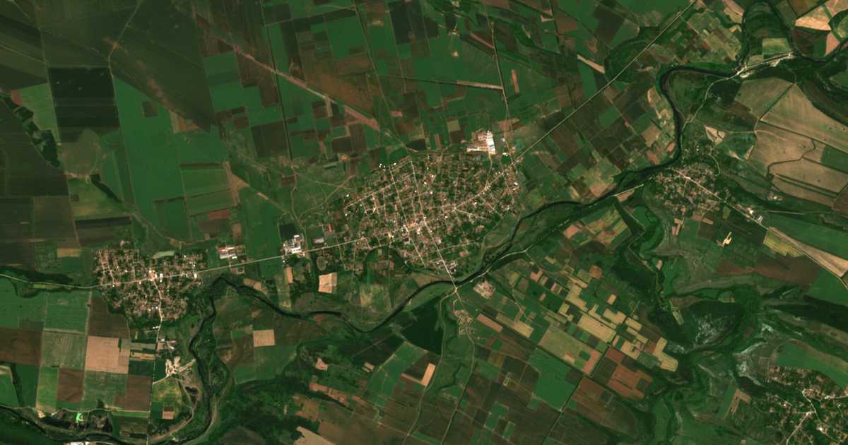Satellitenkarte von Lehčevo