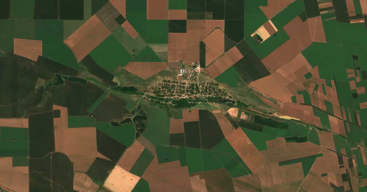 Satellitenkarte von Madan
