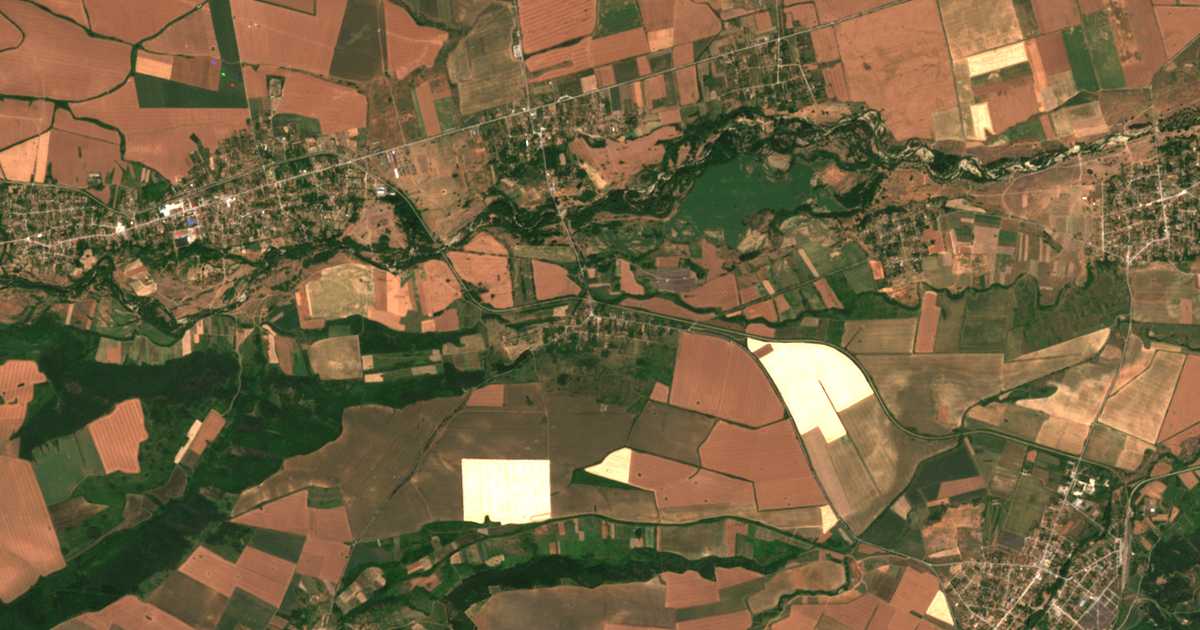 Satellitenkarte von Dǎbova Mahala