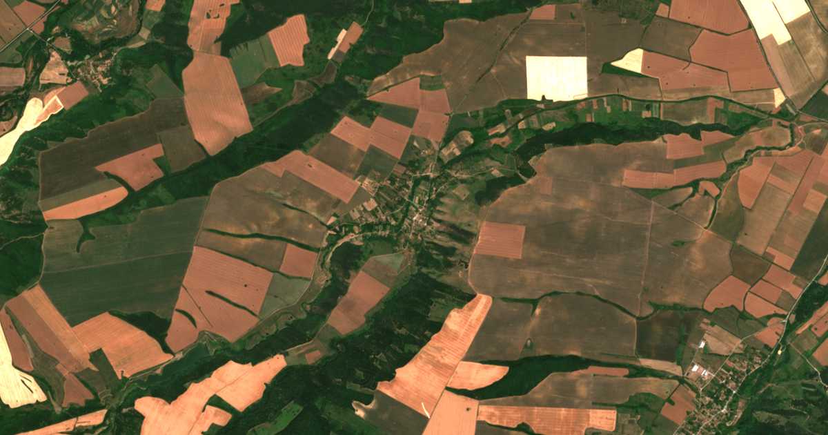 Satellitenkarte von Kiselevo