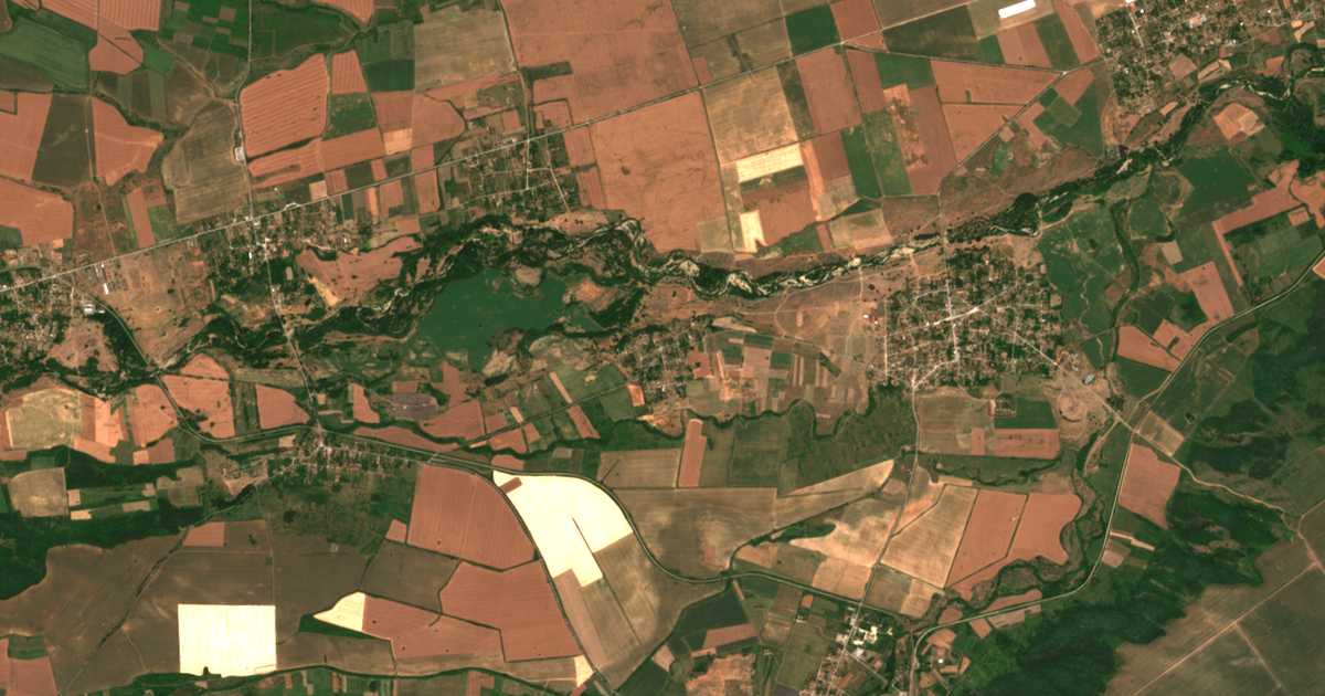 Satellitenkarte von Knjaževa Mahala