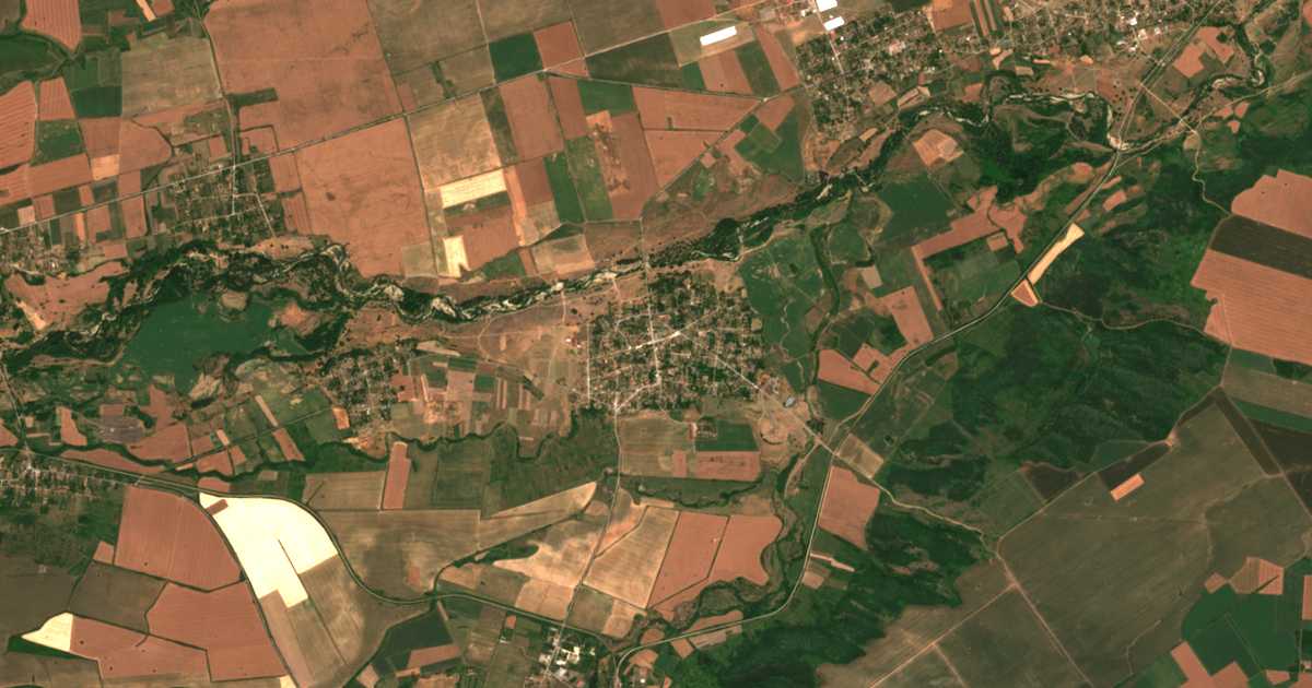 Satellitenkarte von Kriva Bara