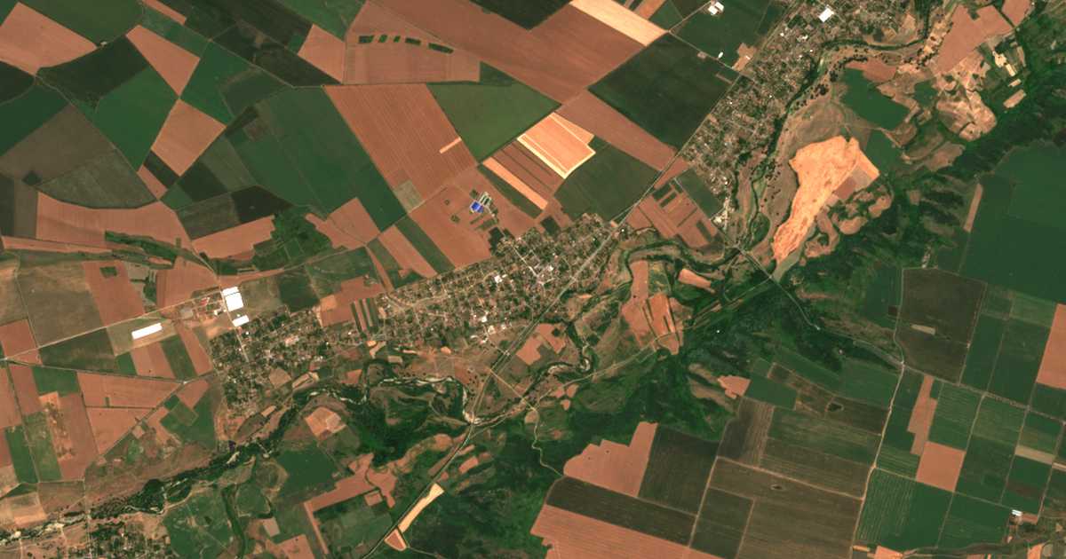 Satellitenkarte von Vasilovci