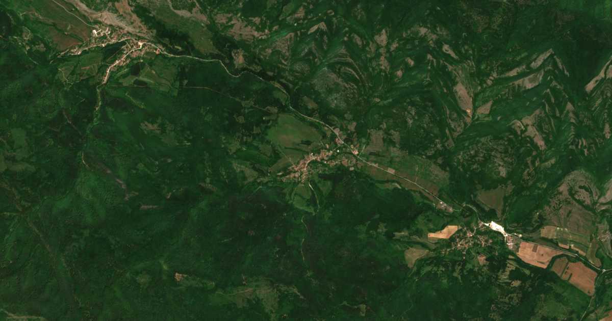 Satellitenkarte von Gorna Luka