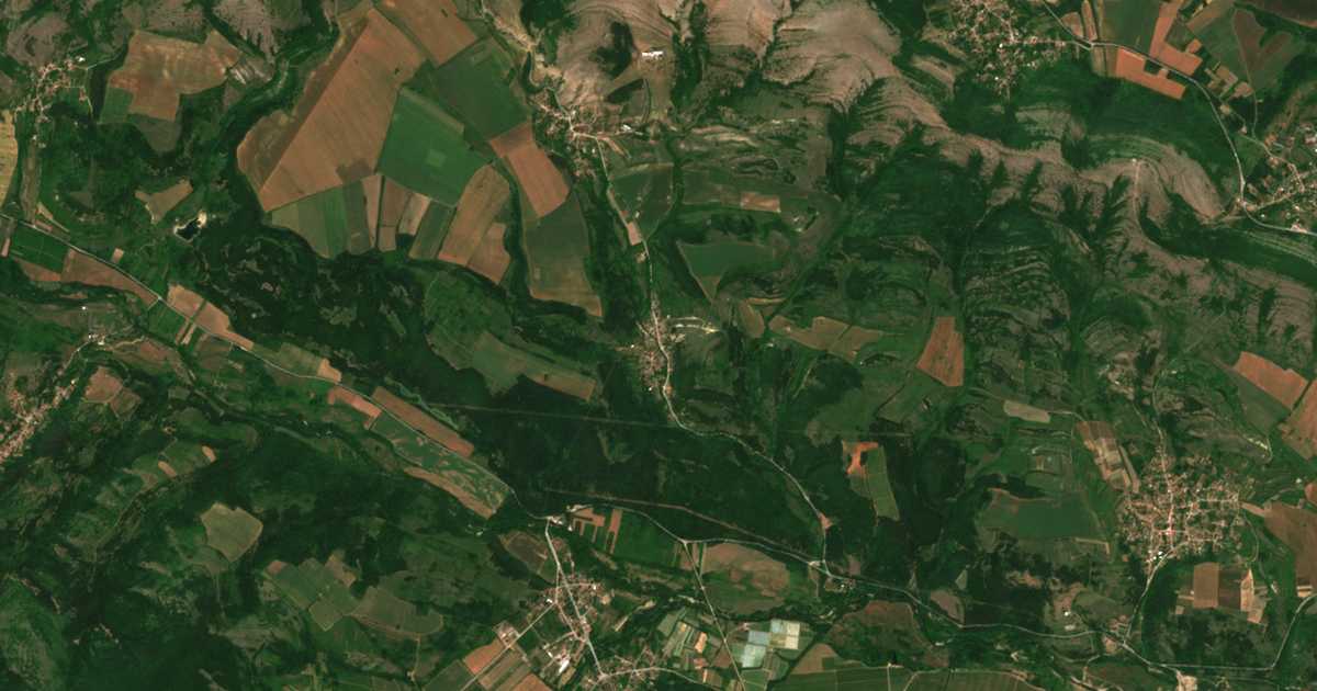 Satellitenkarte von Vidlica