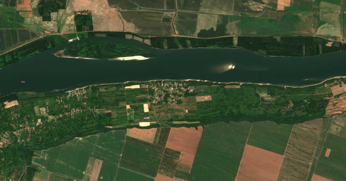 Satellitenkarte von Dolno Linevo