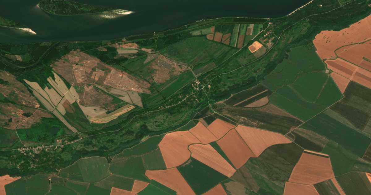 Satellitenkarte von Orsoja