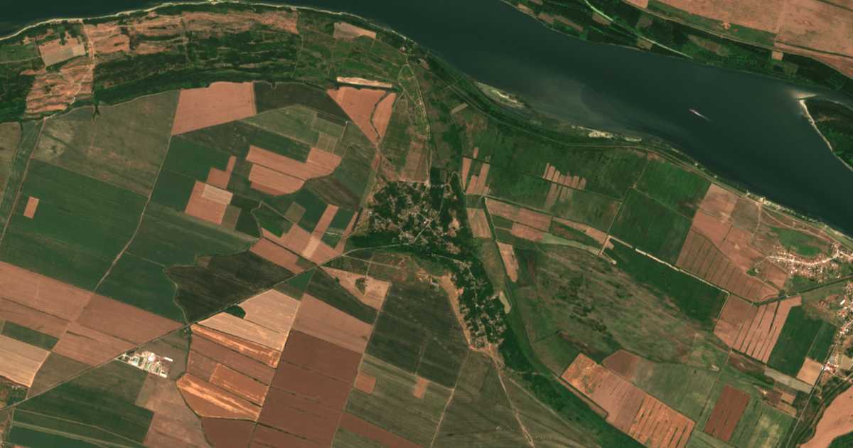 Satellitenkarte von Stanevo