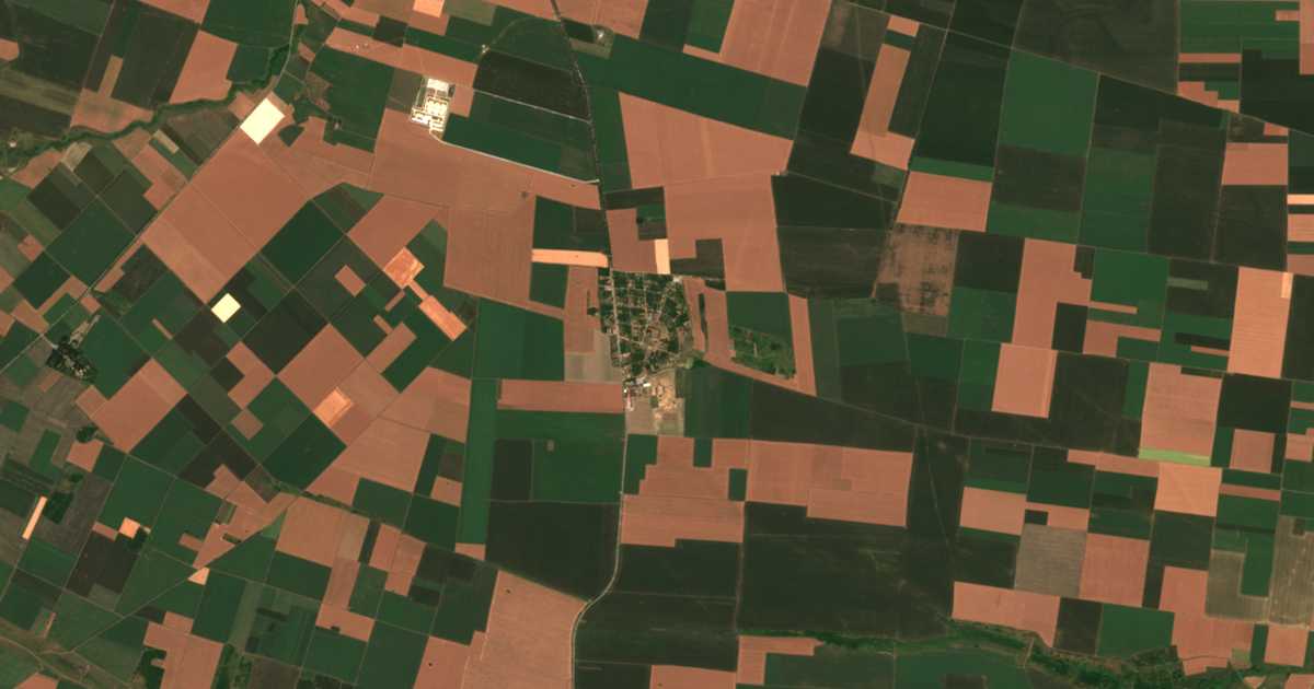 Satellitenkarte von Pišurka