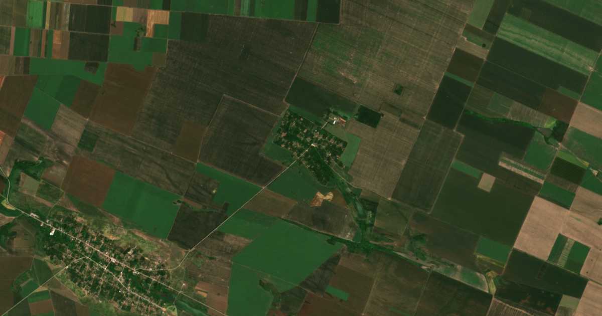 Satellitenkarte von Bǎzovec