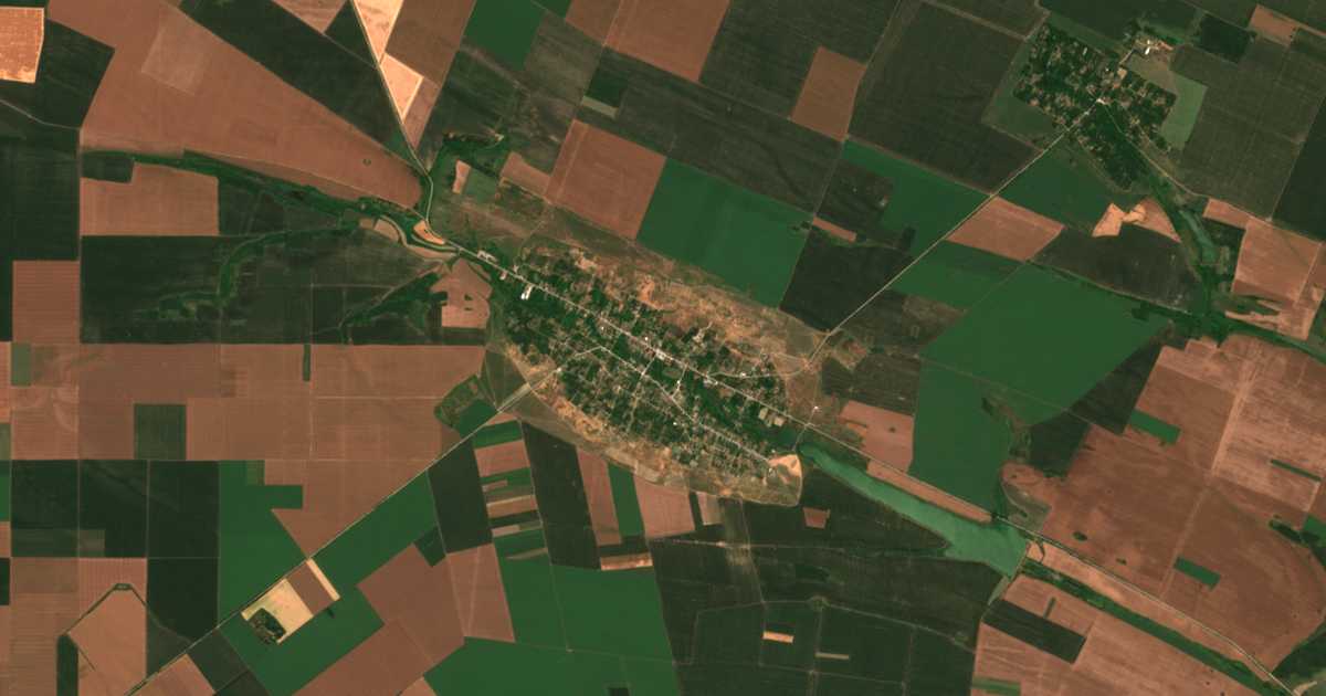 Satellitenkarte von Septemvrijci