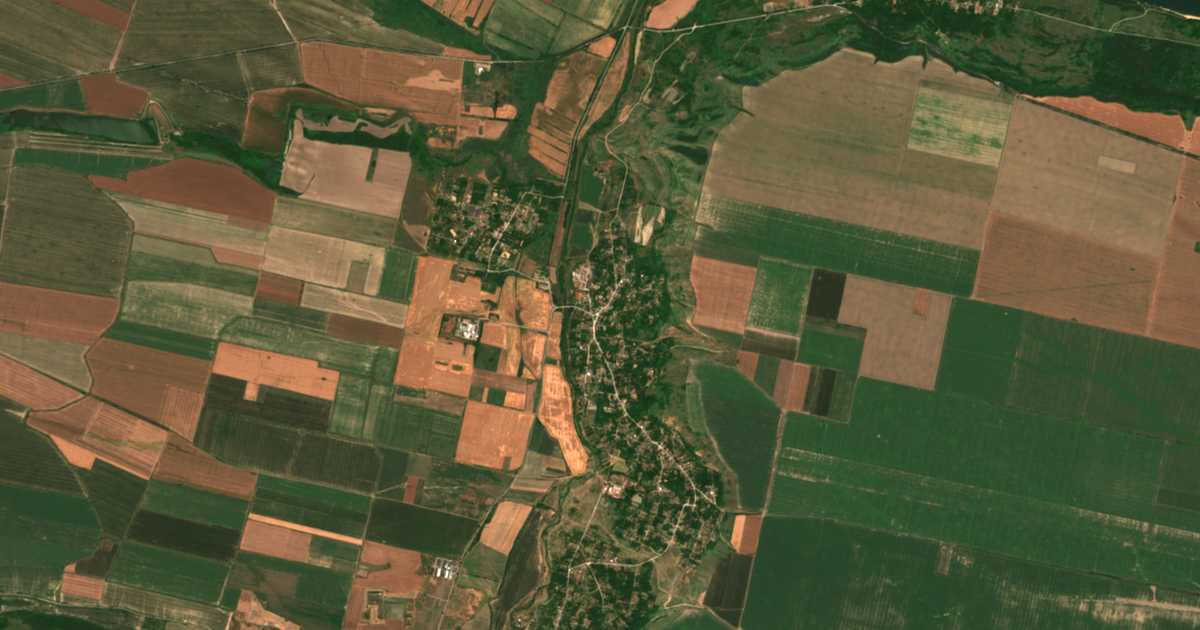 Satellitenkarte von Zlatija
