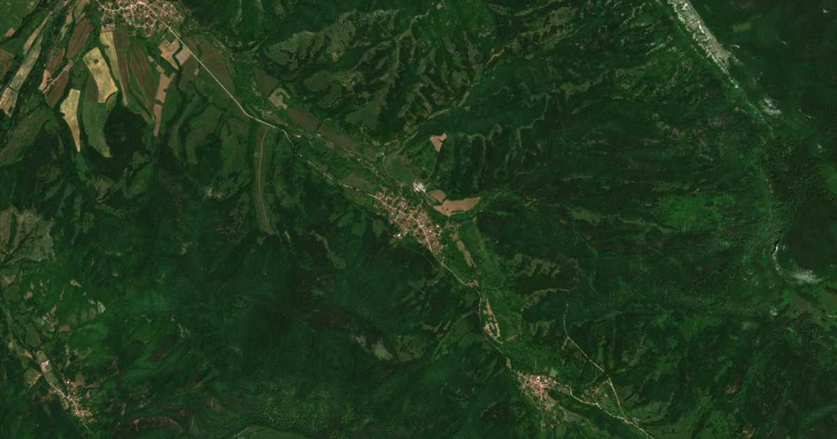 Satellitenkarte von Gorno Ozirovo