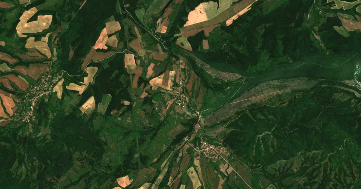 Satellitenkarte von Stojanovo