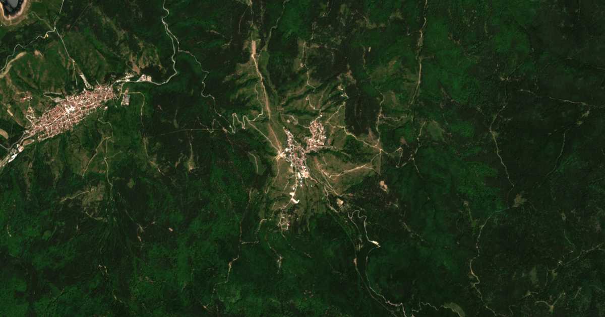 Satellitenkarte von Nova Mahala