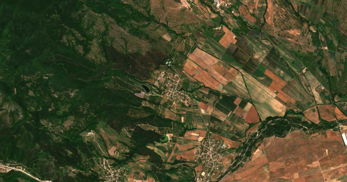 Satellitenkarte von Akandžievo