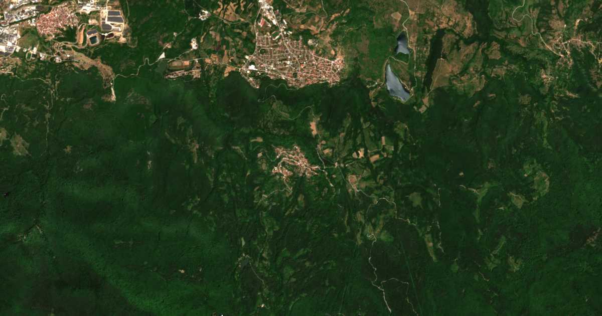 Satellitenkarte von Rozovo