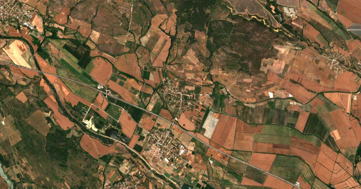 Satellitenkarte von Štǎrkovo