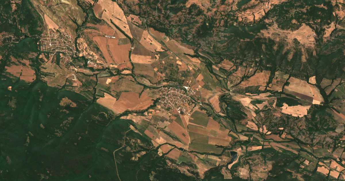 Satellitenkarte von Bǎta