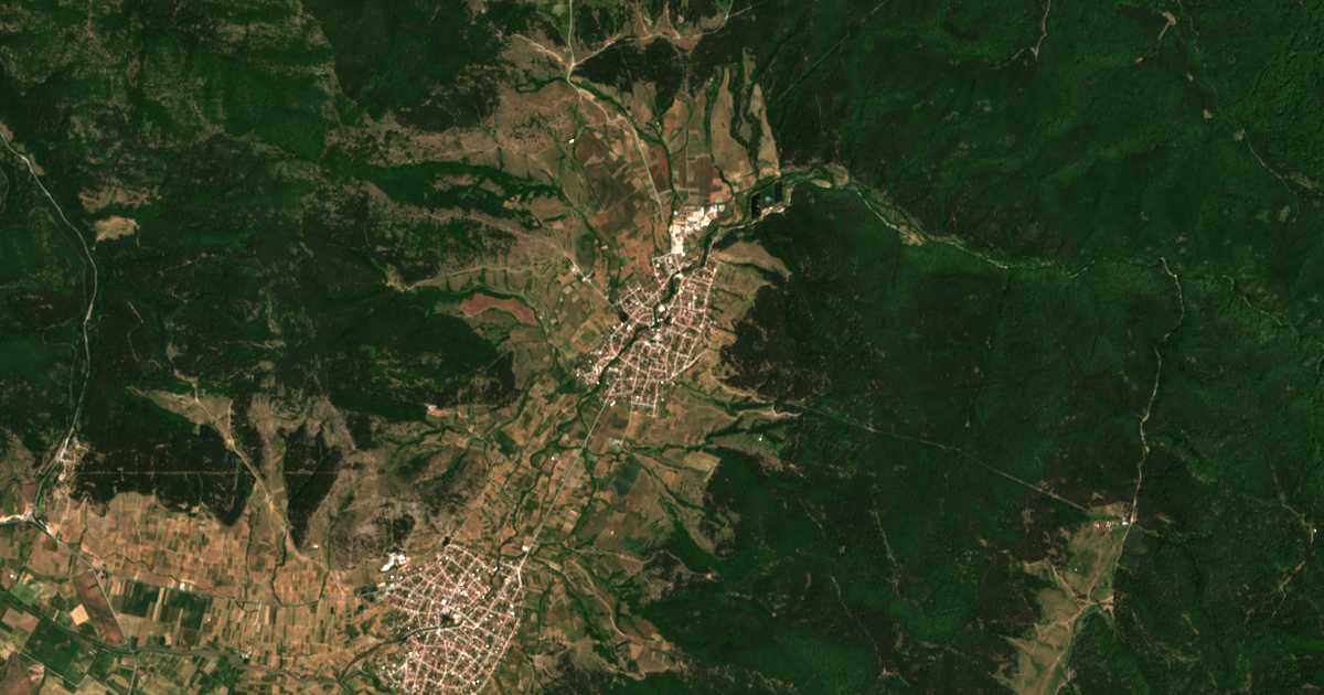 Satellitenkarte von Dorkovo