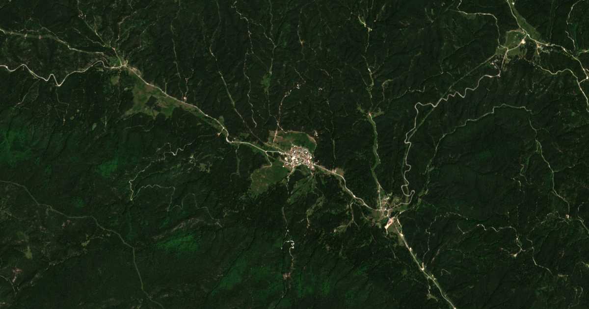 Satellitenkarte von Pobit Kamǎk