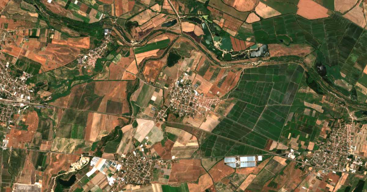 Satellitenkarte von Kovačevo