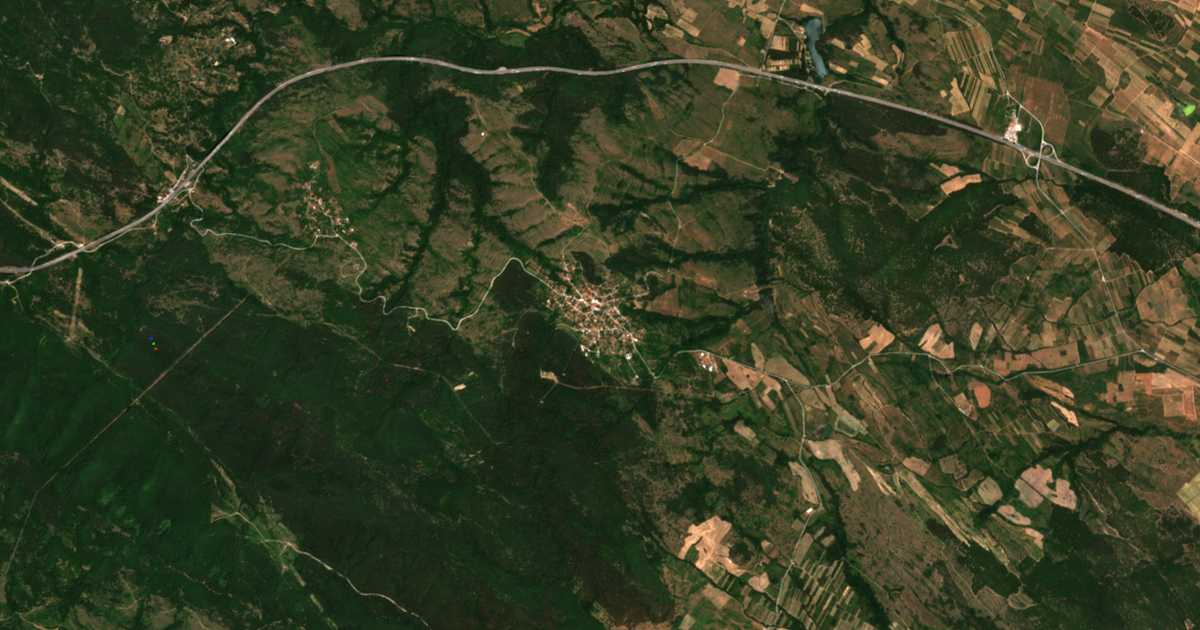 Satellitenkarte von Slavovica